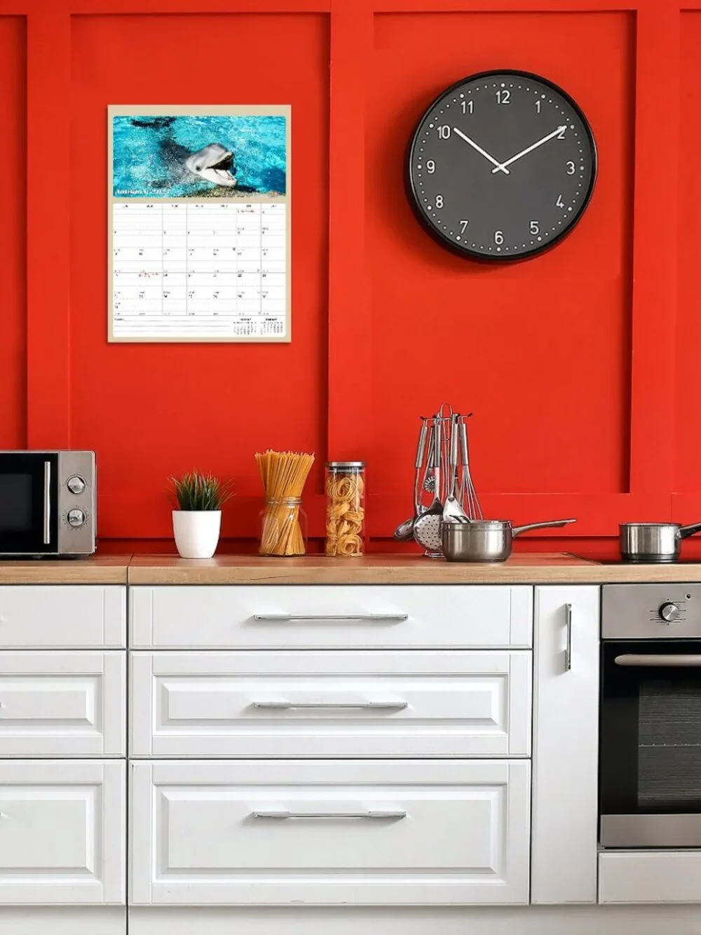 2027 Calendar Magnetic Peel & Stick 12 Months 8.5